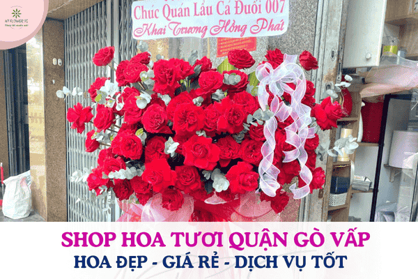 Shop hoa tươi quận Gò Vấp - Hoa đẹp, giá tốt, dịch vụ chuyên nghiệp